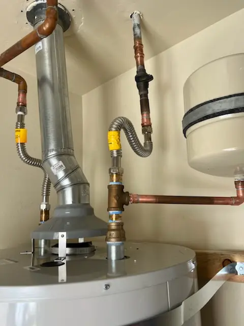Water heater installation and plumbing repair in Heritage